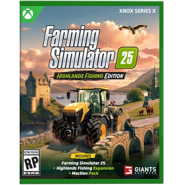 Farming Simulator 25: Highlands Fishing Edition [Xbox Series X] Xbox Series X Video Game Giants Software