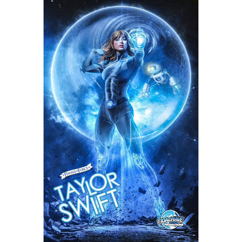 Female Force Taylor Swift Fantastic Showgirl: [UltraRaw26 Shopville Exclusive] Comics Tidalwave Productions