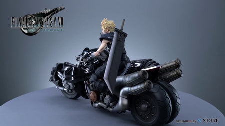 Final Fantasy VII Remake - Play Arts Cloud Strife & Hardy Daytona Action Figures [Collectible] Toys & Games Square Enix