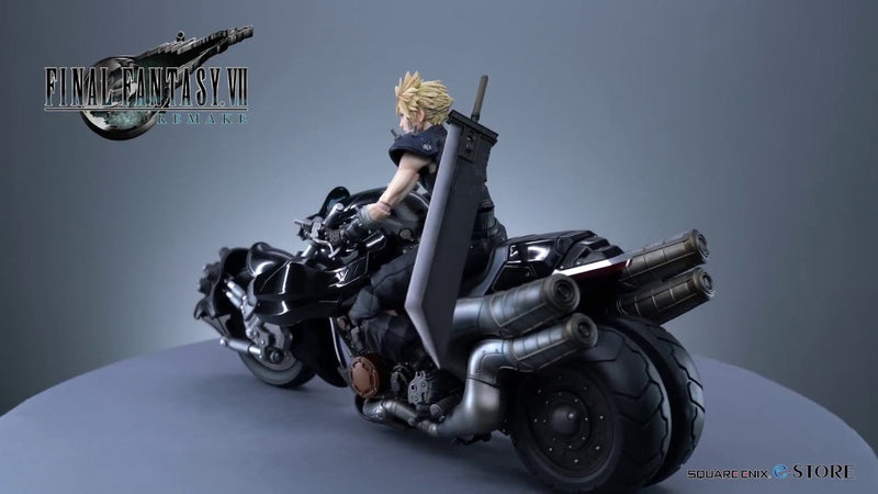 Final Fantasy VII Remake - Play Arts Cloud Strife & Hardy Daytona Action Figures [Collectible] Toys & Games Square Enix