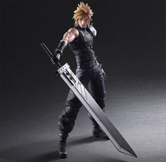 Final Fantasy VII Remake - Play Arts Cloud Strife & Hardy Daytona Action Figures [Collectible] Toys & Games Square Enix