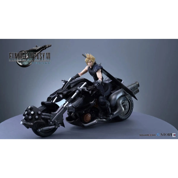 Final Fantasy VII Remake - Play Arts Cloud Strife & Hardy Daytona Action Figures [Collectible] Toys & Games Square Enix