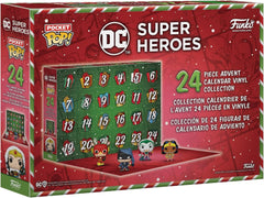 Funko Pop!: DC Super Heroes Comics Advent Calendar 24 Days of Surprise Toys & Games Funko