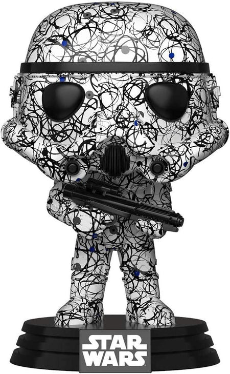 Funko POP! Movies: Star Wars - Futura Stormtrooper Vinyl Bobble-head Toys & Games Funko