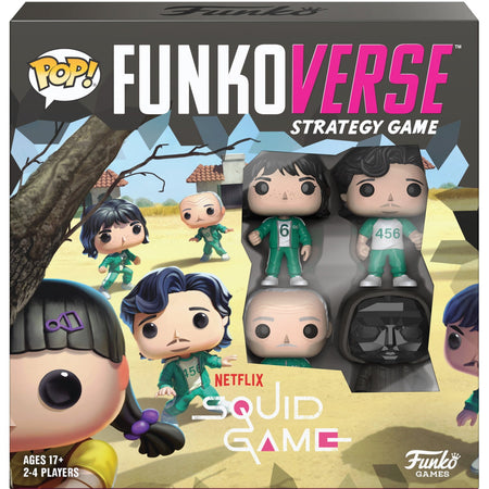 Funkoverse Strategy Game: Squid Game 100 [Board Game, 2-4 Players] Board Game Funko