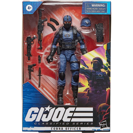 G.I. Joe Classified Series: Cobra Officer Action Figure Toys & Games Hasbro
