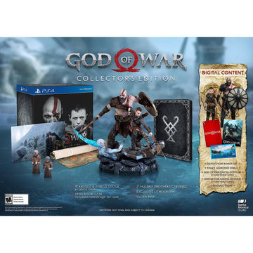God of War - Collector's Edition [PlayStation 4] PlayStation 4 Video Game Sony