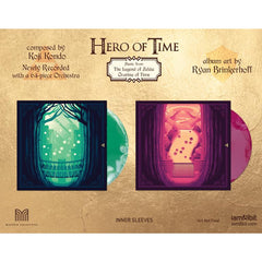 Hero of Time - Music from The Legend of Zelda: Ocarina of Time - 2 Vinyl LP Collection [Audio Music] Audio CD/Vinyl iam8bit