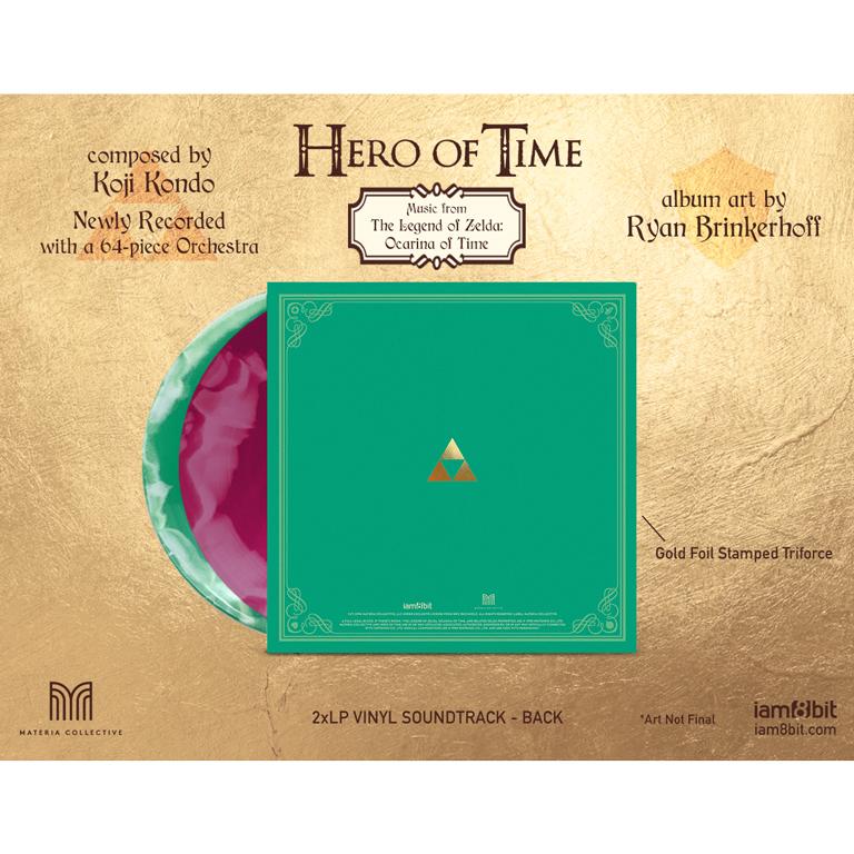 Hero of Time - Music from The Legend of Zelda: Ocarina of Time - 2 Vinyl LP Collection [Audio Music] Audio CD/Vinyl iam8bit
