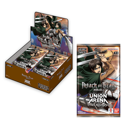 Union Arena TCG: Attack on Titan Booster Box [UE10BT] - 16 Packs Card Game Bandai Namco