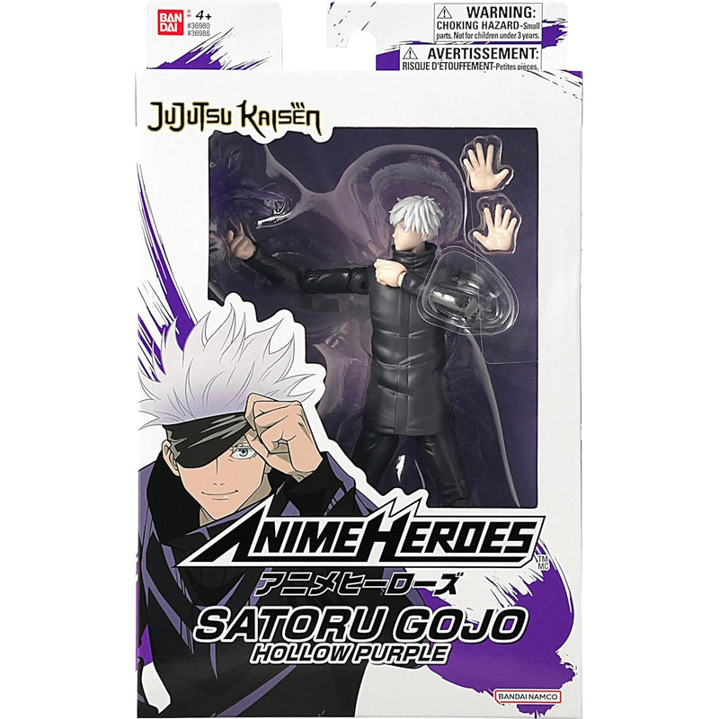 Anime Heroes: Jujutsu Kaisen - Gojo Satoru Hollow Purple Action Figure Toys & Games Bandai Namco