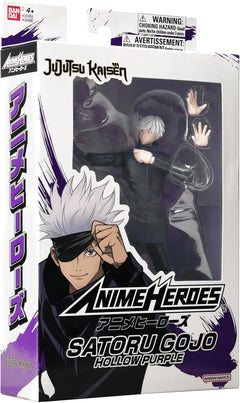 Anime Heroes: Jujutsu Kaisen - Gojo Satoru Hollow Purple Action Figure Toys & Games Bandai Namco