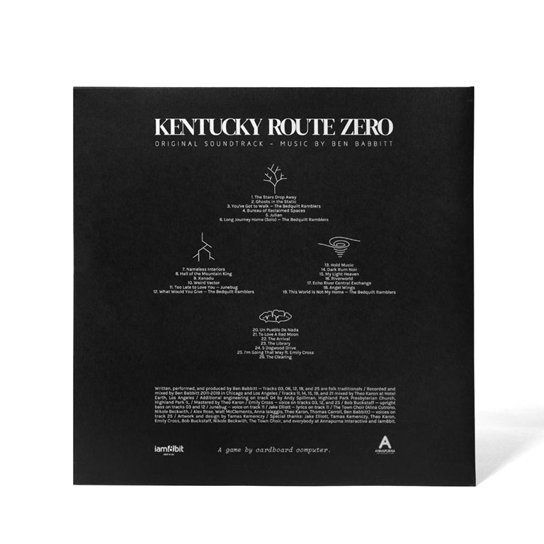 Kentucky Route Zero 2xLP Vinyl Soundtrack Reissue [Audio Vinyl] Audio CD/Vinyl iam8bit