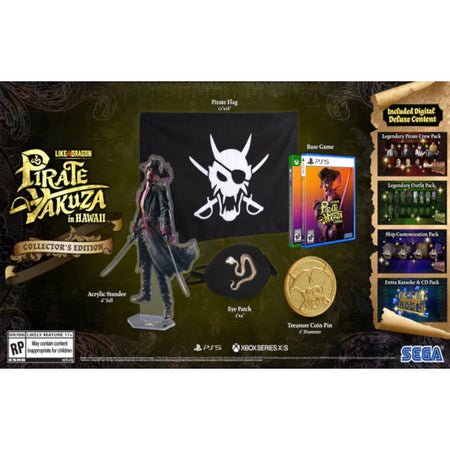 Like a Dragon: Pirate Yakuza in Hawaii - Collector's Edition [Xbox Series X] Xbox Series X Video Game SEGA