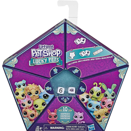 Littlest Pet Shop: Lucky Pets - Fortune Crew 10 Surprises Pet Toy - Mystery Box Toys & Games Hasbro