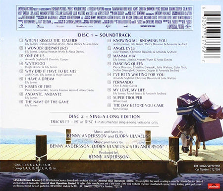 Mamma Mia! Here We Go Again - Sing-A-Long Edition [Audio CD] Audio CD/Vinyl Polydor