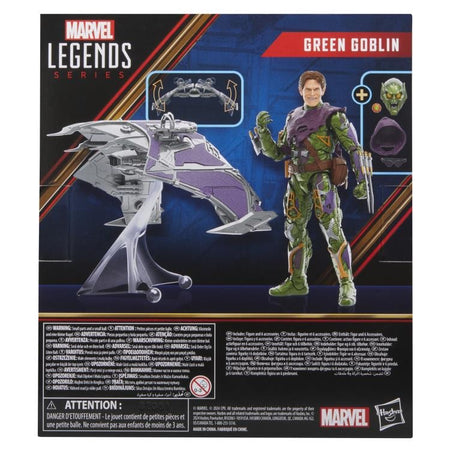 Marvel Legends Series: Spider-Man: No Way Home - Green Goblin Figure Toys & Games Hasbro