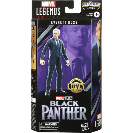 Marvel Legends Series: Black Panther - Everett Ross 6-Inch Action Figure Toys & Games Hasbro