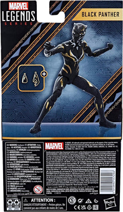 Marvel Legends Series: Black Panther Wakanda Forever - Black Panther 6-Inch Action Figure Toys & Games Hasbro
