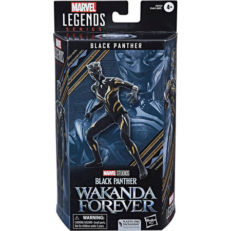 Marvel Legends Series: Black Panther Wakanda Forever - Black Panther 6-Inch Action Figure Toys & Games Hasbro