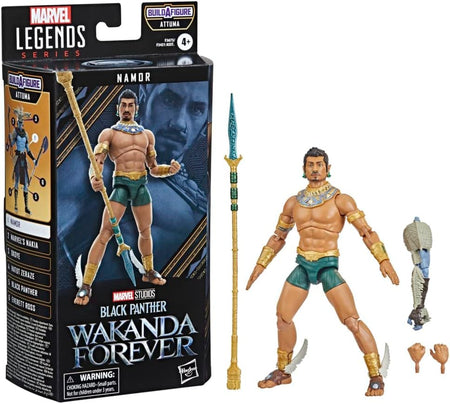 Marvel Legends Series: Black Panther Wakanda Forever - Namor 6-Inch Action Figure Toys & Games Hasbro