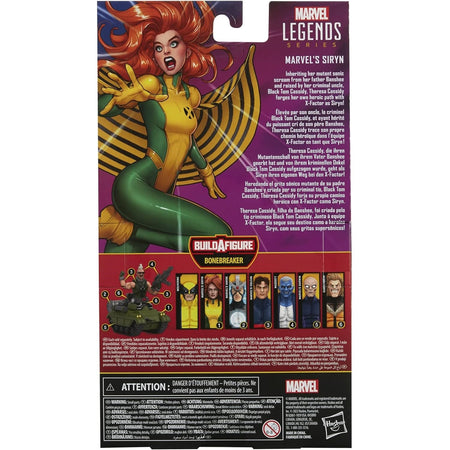 Marvel Legends Series: X-Men - Siryn 6-Inch Action Figure Toys & Games Hasbro