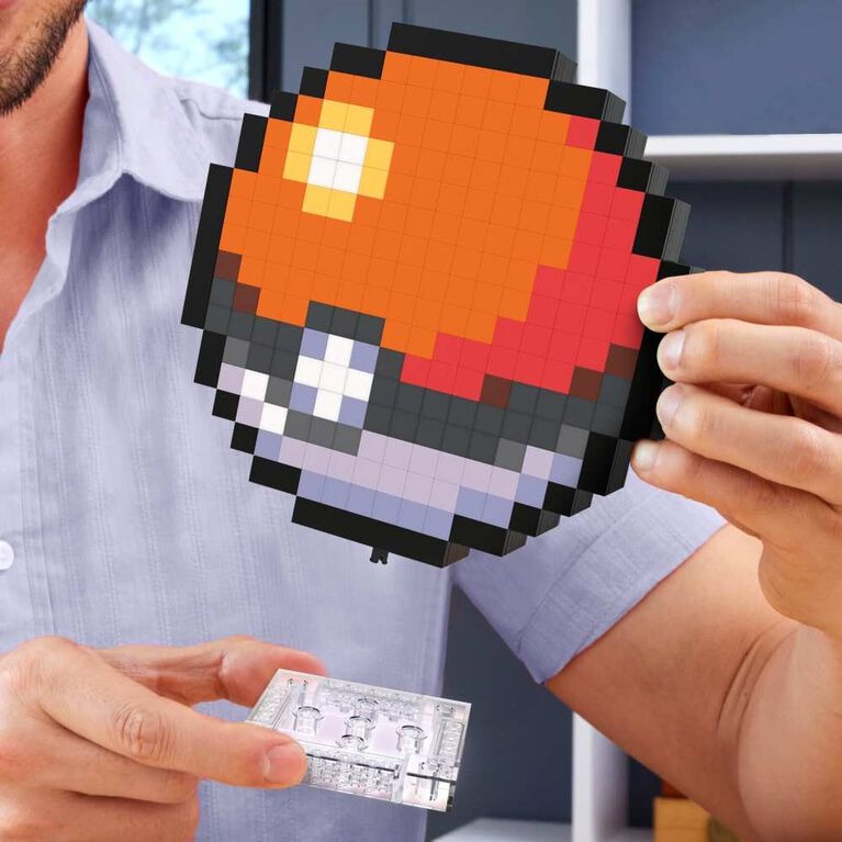 MEGA Pokemon: Poke Ball - 384 Piece Building Set Toys & Games MEGA