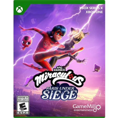 Miraculous: Paris Under Siege [Xbox One / Xbox Series X] Xbox Series X Video Game GameMill Entertainment