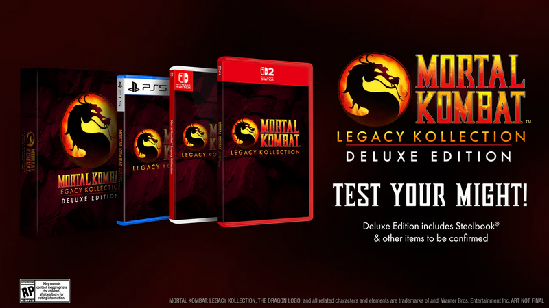 Mortal Kombat: Legacy Kollection - Deluxe Edition [Nintendo Switch 2] Nintendo Switch 2 Video Game Atari