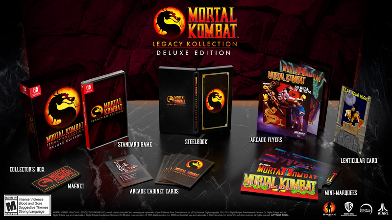 Mortal Kombat: Legacy Kollection - Deluxe Edition [PlayStation 5] PlayStation 5 Video Game Atari