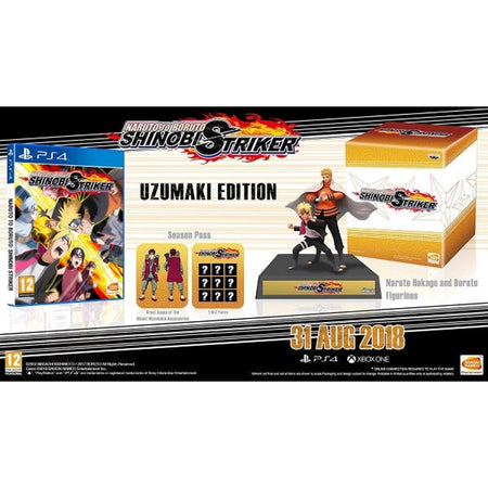 Naruto to Boruto: Shinobi Striker - Uzumaki Collector's Edition [PlayStation 4] PlayStation 4 Video Game Bandai Namco