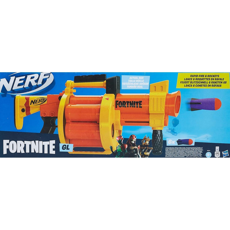Nerf: Fortnite GL Rocket Firing Blaster Toys & Games Hasbro