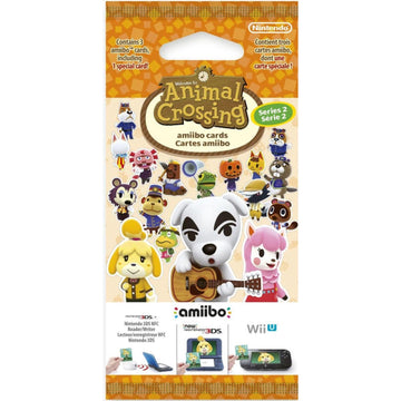 Nintendo Animal Crossing Amiibo Cards - Series 2 - 3 Card Pack [Nintendo Accessory] Nintendo Accessories Nintendo