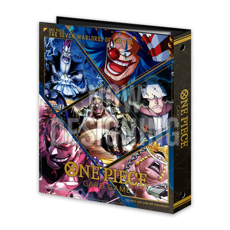 One Piece TCG: Seven Warlords of the Sea 12 Card Set w/ 9 Pocket Binder Card Game Bandai Namco