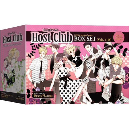 Ouran High School Host Club Complete Box Set: Volumes 1-18 [18 Paperback Book Set] Book Viz Media