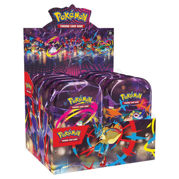 Pokemon TCG: Mega Evolution - Base Set Mini Tin Display - 10 Tins Card Game Pokemon