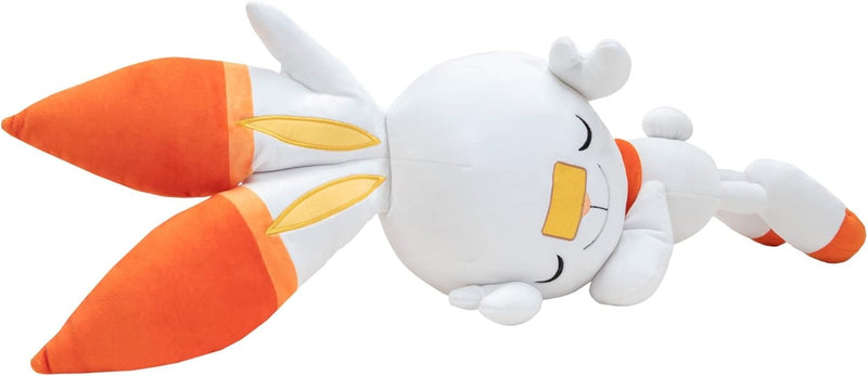 Pokemon: Sleeping Plush Scorbunny - 18" Plush Plushies Jazwares