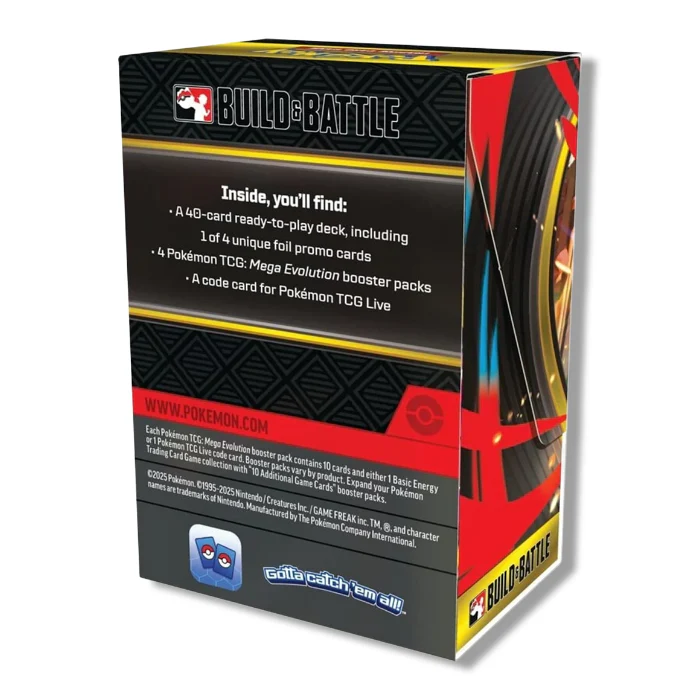 Pokemon TCG: Mega Evolution - Base Set Build & Battle Box Card Game Pokemon