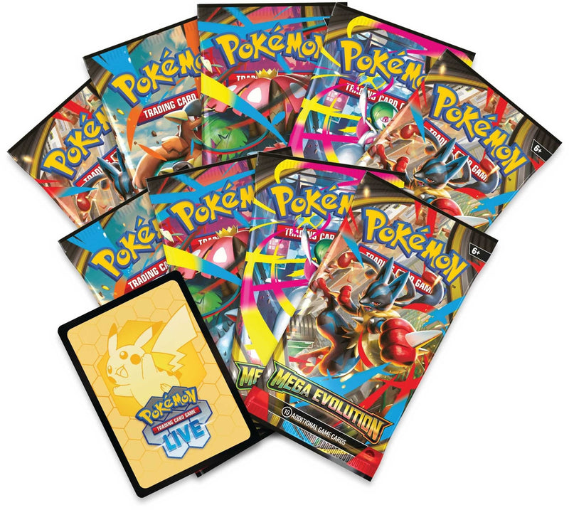 Pokemon TCG: Mega Evolution - Base Set Elite Trainer Box - Mega Lucario ex Card Game Pokemon