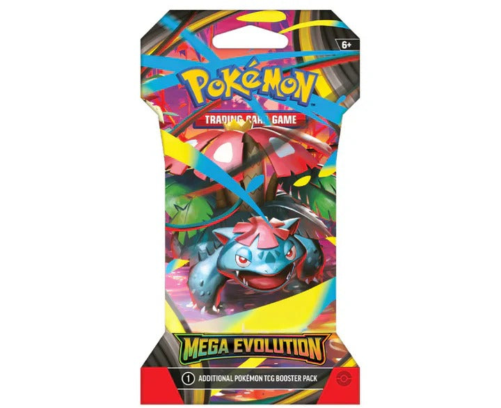 Pokemon TCG: Mega Evolution - Base Set Sleeved Booster Card Game Pokemon
