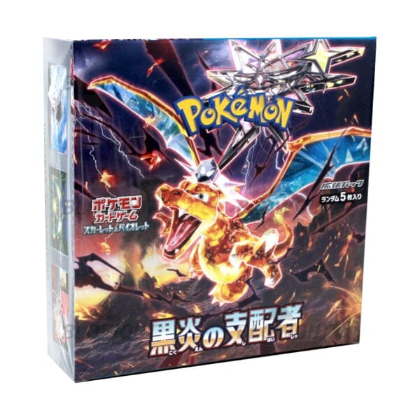 Pokemon TCG: Scarlet & Violet - Ruler of the Black Flame Booster Box (JPN) - 30 Packs Card Game Pokemon