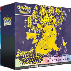 Pokemon TCG: Scarlet & Violet - Surging Sparks Pokemon Center Elite Trainer Box Card Game Pokemon