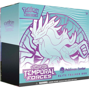 Pokemon TCG: Scarlet & Violet - Temporal Forces Pokemon Center Elite Trainer Box [Walking Wake] Card Game Pokemon