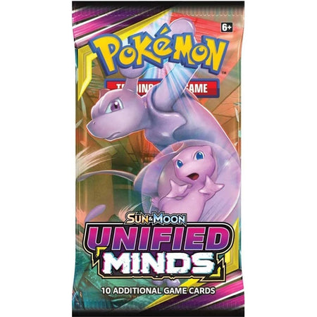 Pokemon TCG: Sun & Moon Unified Minds Booster Pack Card Game Pokemon