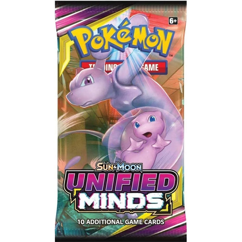 Pokemon TCG: Sun & Moon Unified Minds Booster Pack Card Game Pokemon