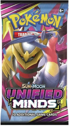 Pokemon TCG: Sun & Moon Unified Minds Booster Pack Card Game Pokemon