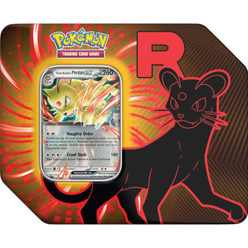 Pokemon TCG: Team Rocket Tin - Team Rocket’s Persian ex Card Game Pokemon
