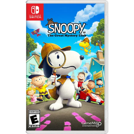 Snoopy And The Great Mystery Club [Nintendo Switch] Nintendo Switch Video Game GameMill Entertainment