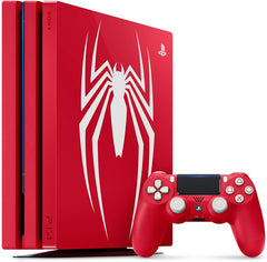 PlayStation 4 Pro Console - Limited Edition Amazing Red Marvel's Spider Man Bundle - 1TB [PlayStation 4 System] PlayStation Systems Sony