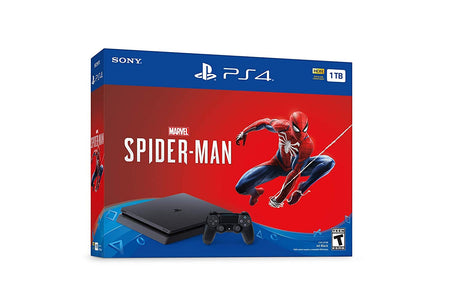 PlayStation 4 Slim Console - Marvel's Spider Man Bundle Edition [PlayStation 4 System] PlayStation Systems Sony